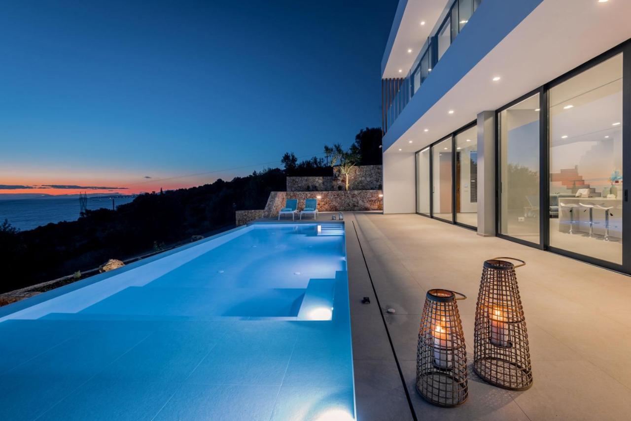 The Sall Villa - Private Pool And Breathtaking Views, By Zantewize Агиос-Николаос Экстерьер фото